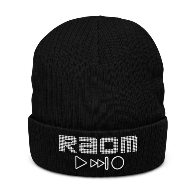 RAOM Ribbed knit beanie