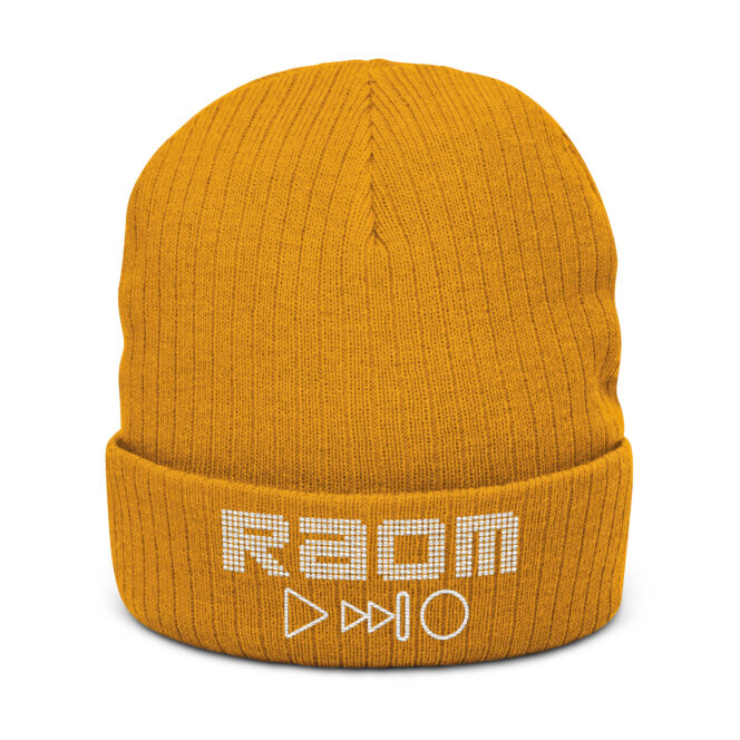 RAOM Ribbed knit beanie - Image 3