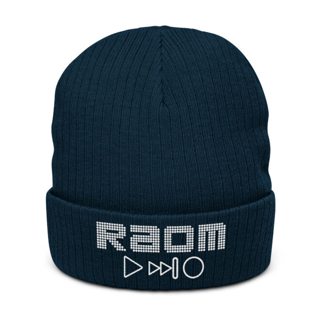 RAOM Ribbed knit beanie - Image 2