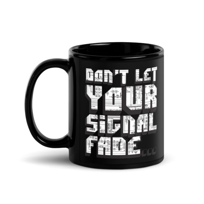 Black Glossy Mug - Image 2