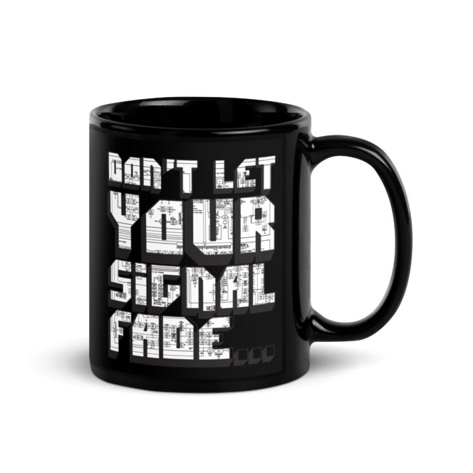 Black Glossy Mug - Image 3