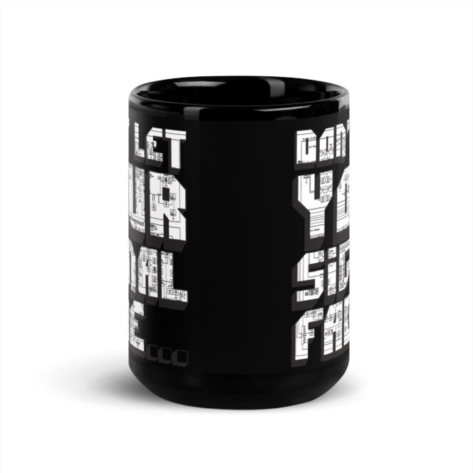 Black Glossy Mug - Image 6