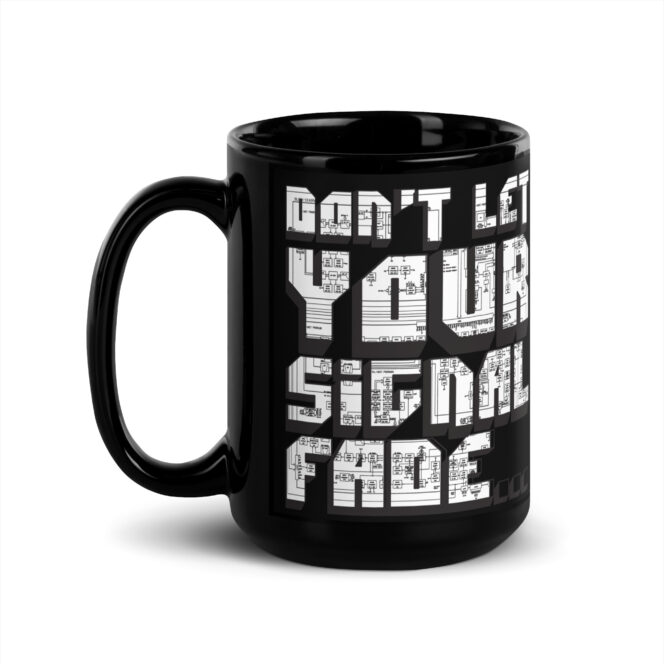 Black Glossy Mug